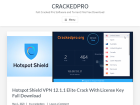 'crackedpro.org' screenshot
