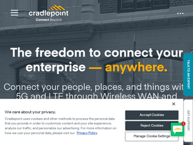 'cradlepoint.com' screenshot