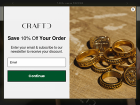 'craftdlondon.com' screenshot