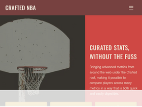 'craftednba.com' screenshot