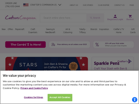 'crafterscompanion.com' screenshot