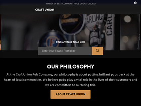 'craftunionpubs.com' screenshot