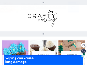 'craftymorning.com' screenshot