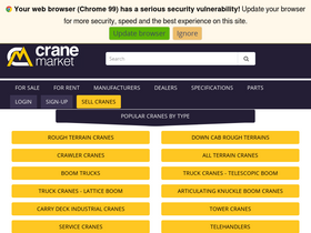 'cranemarket.com' screenshot