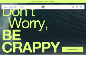 'crapeyewear.com' screenshot