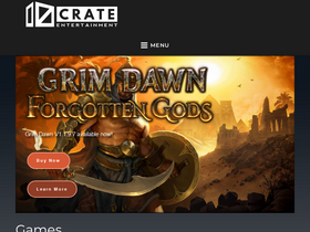 'crateentertainment.com' screenshot