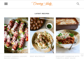 'cravingtasty.com' screenshot