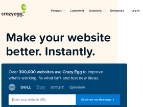 'crazyegg.com' screenshot
