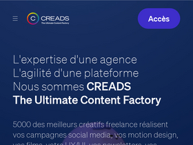 'creads.com' screenshot