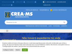 'creams.org.br' screenshot