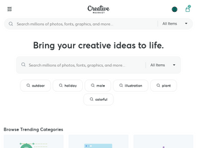 'creativemarket.com' screenshot