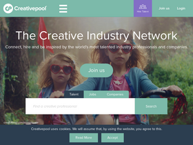 'creativepool.com' screenshot