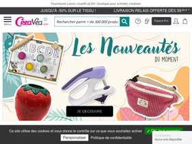 'creavea.com' screenshot