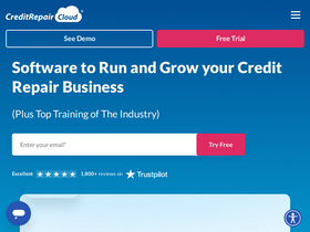 'creditrepaircloud.com' screenshot