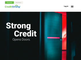 'creditstrong.com' screenshot