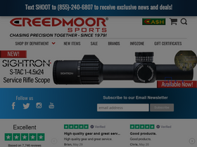 'creedmoorsports.com' screenshot