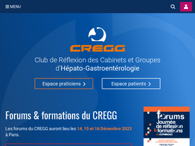 'cregg.org' screenshot
