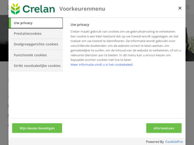 'crelan.be' screenshot