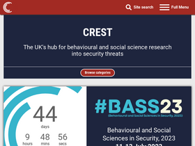 'crestresearch.ac.uk' screenshot