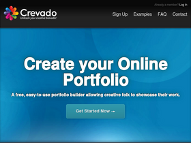 'crevado.com' screenshot