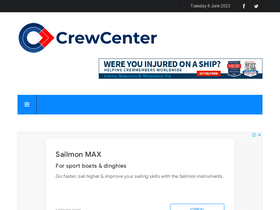 'crew-center.com' screenshot