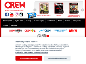 'crew.cz' screenshot