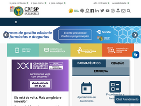 'crfsp.org.br' screenshot