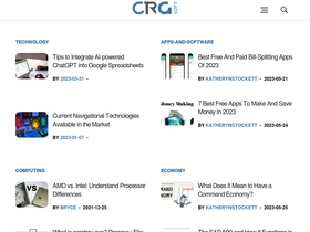 'crgsoft.com' screenshot