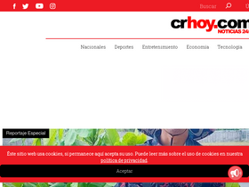'crhoy.com' screenshot
