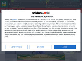 'cricketworld.com' screenshot
