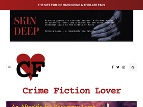 'crimefictionlover.com' screenshot