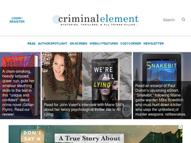 'criminalelement.com' screenshot