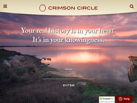 'crimsoncircle.com' screenshot