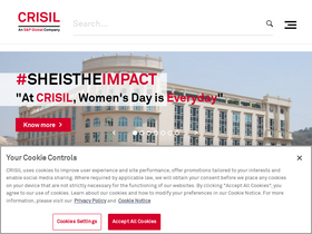 'crisil.com' screenshot