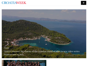 'croatiaweek.com' screenshot