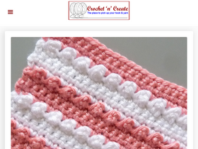 'crochetncreate.com' screenshot