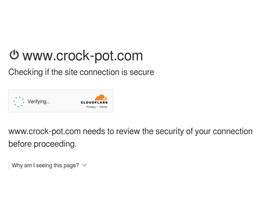 'crock-pot.com' screenshot