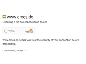 'crocs.de' screenshot