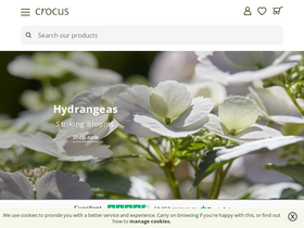 'crocus.co.uk' screenshot