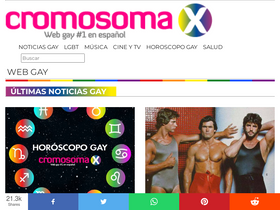 'cromosomax.com' screenshot
