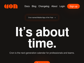 'cron.com' screenshot