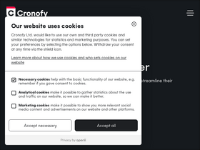 'cronofy.com' screenshot