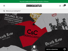 'crooksncastles.com' screenshot
