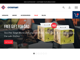 'crosman.com' screenshot