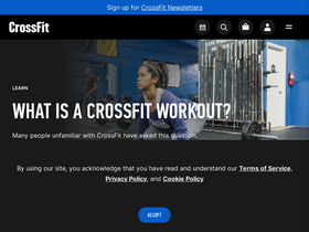 'crossfit.com' screenshot