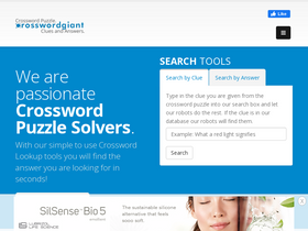 'crosswordgiant.com' screenshot
