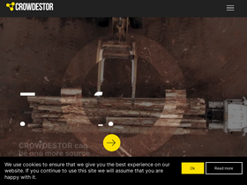 'crowdestor.com' screenshot