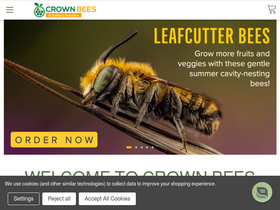 'crownbees.com' screenshot