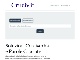 'cruciv.it' screenshot