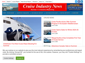 'cruiseindustrynews.com' screenshot